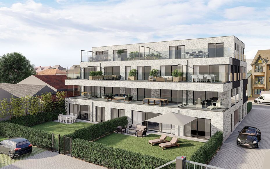 Nieuwbouwproject HORTUS: een architecturaal pareltje

Op een topligging in Ninove wordt binnenkort dit schitterend appartementsgebouw opgetrokken;

GELIJKVLOERS:
4 gelijkvloerse appartementen met 2 slaapkamers met privétuinen

EERSTE VERDIEPING:
3 appart