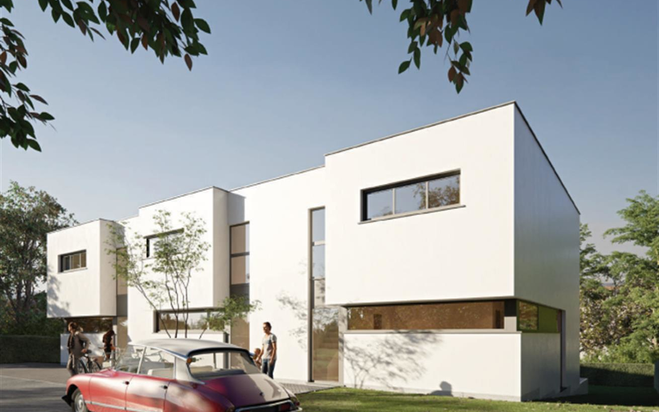 Nieuw te bouwen woningen in doodlopende straat in residentiële wijk ! Deze woningen bevinden zich in het centrum van Asse nabij alle faciliteiten. De woningen beschikken over een voortuin, terras en tuin aan de achtergevel van de woning. Er wordt gebouwd