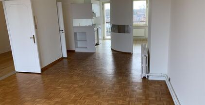 Leemans Real Estate vous propose ce charmant appartement en plein centre d'Alost. Sa situation centrale permet d'accéder facilement aux commerces, écoles, installations sportives et transports en commun. L'appartement comprend un spacieux hall d'entrée
