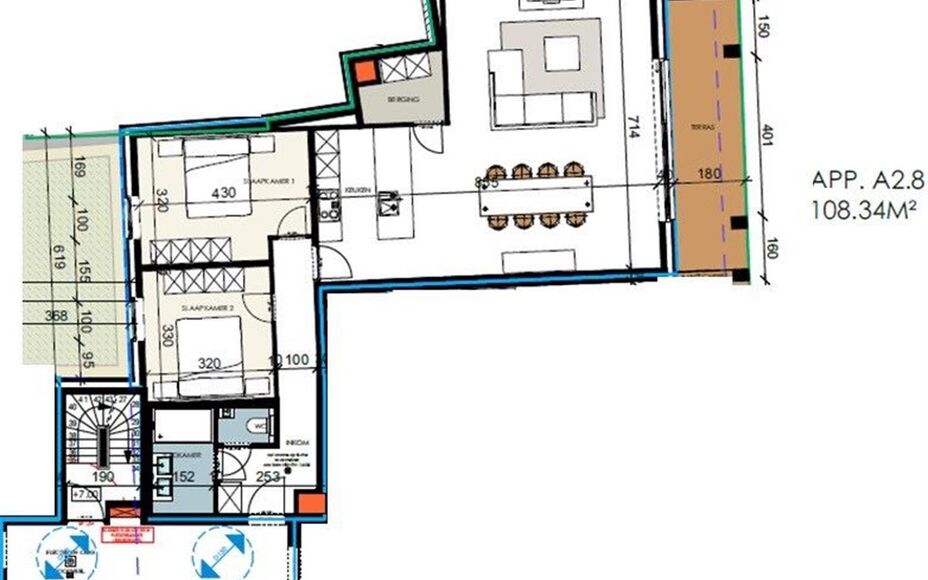 Appartement à louer à Asse