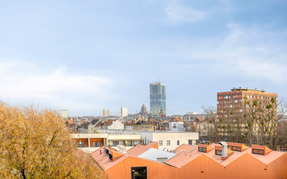 Leemans Immobiliën biedt u dit energiezuinige appartement aan met een adembenemend uitzicht over Brussel.
Dankzij de centrale ligging bevinden winkels, kinderopvang, scholen, sportinfrastructuur en openbaar vervoer zich op wandelafstand. Het appartement 