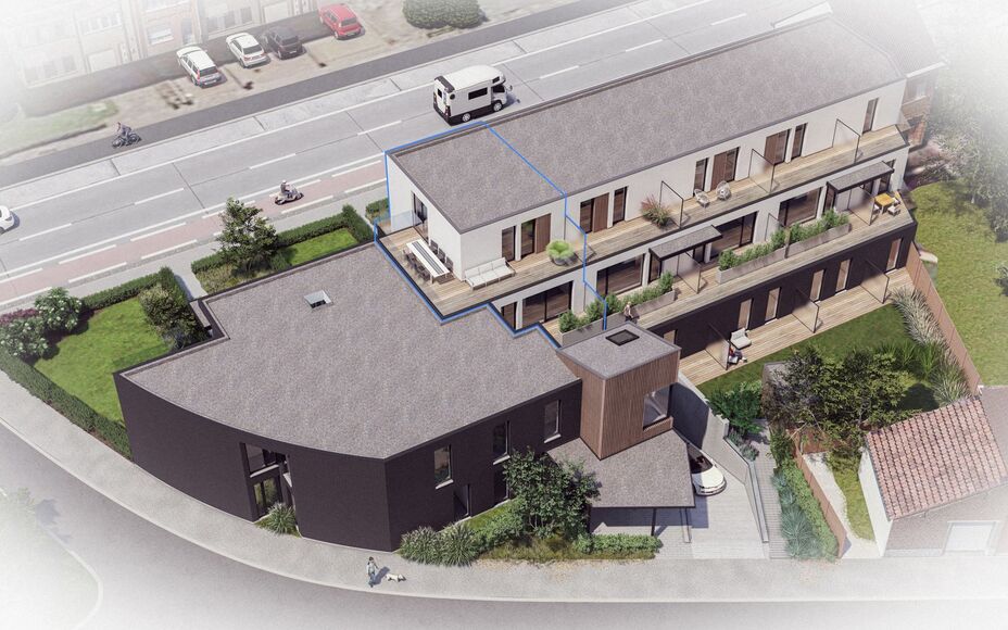 Duplex te koop in Asse