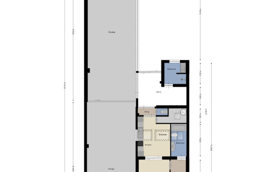Garage + berging te koop in Liedekerke