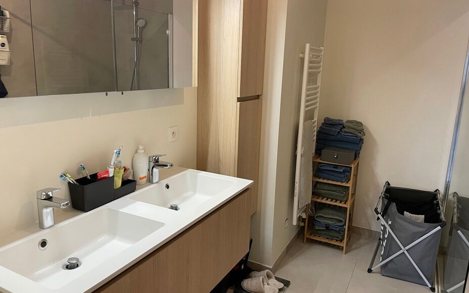 Leemans immobiliën biedt u dit prachtig gelijkvloers appartement aan op een toplocatie in Ninove.Door de centrale ligging zijn alle faciliteiten zoals winkels, openbaar vervoer, scholen, sportinfrastructuur en invalswegen zeer nabij.Dit betreft het appar