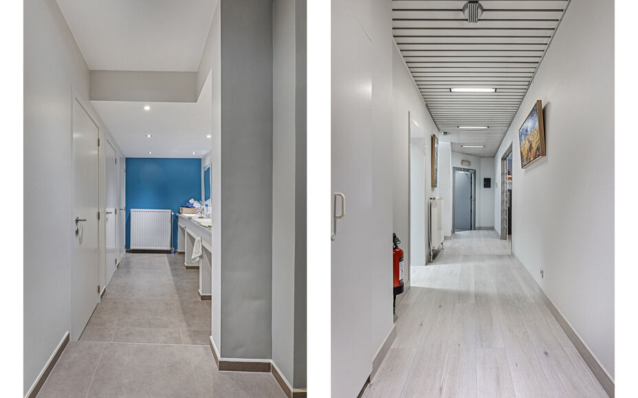 LEEMANS immobiliën biedt U deze volledig instapklare handelsruimte aan, oorspronkelijk ingericht als verzekeringskantoor, doch met een breed scala aan mogelijkheden naar andere doeleinden toe. 

Met zijn uitzonderlijke goede ligging in het bruisende hart