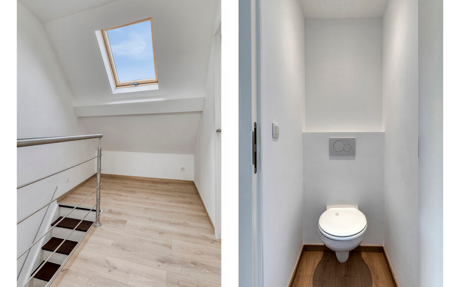 LEEMANS IMMOBILIËN présente cette maison entièrement rénovée et prête à l'emploi. Avec une situation extrêmement calme, tout en étant proche de toutes les facilités du centre d'Asse. 

La maison se compose comme suit.

Le rez-de-chaussée compre