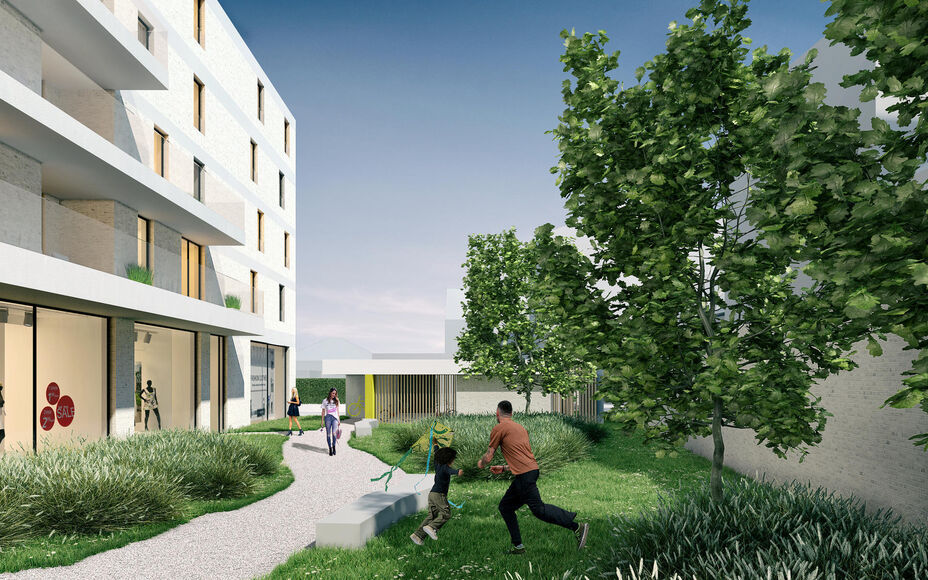 Rez commercial à vendre à Asse