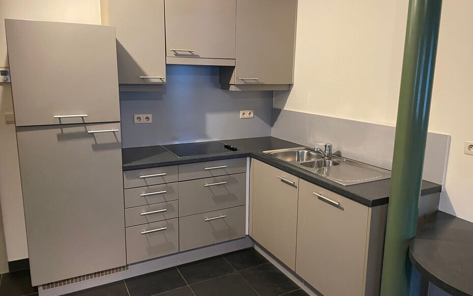 Leemans Immobiliën biedt u deze aangename gelijkvloerse studio aan, gelegen in het hart van het bruisende centrum van Asse. Dankzij de uiterst centrale ligging bevinden winkels, openbaar vervoer, scholen, sportinfrastructuur en belangrijke invalswegen zi